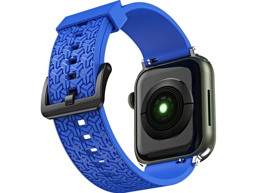 Hurtel Uhrenarmband Y Band Für Watch 7 / 6 / 5 / 4 / 3 / 2 / Se (45 / 44 / 42Mm) Uhrenarmband Band Blau