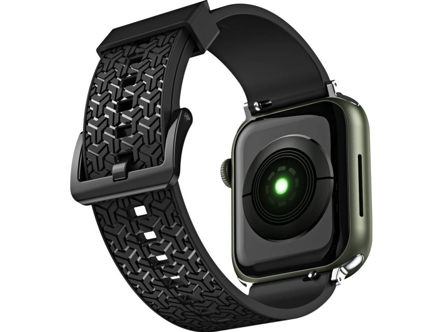 Hurtel Watch Strap Für Watch 7/6/5/4/3/2/Se (41/40/38Mm) Schwarz