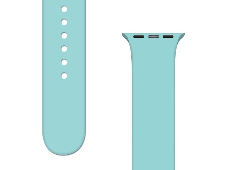 Hurtel Silikone-Rem Til Apple Watch Ultra / 8 / 7 / 6 / 5 / 4 / 3 / 2 / Se (45 / 44 / 42 Mm) 4X? (Mint)