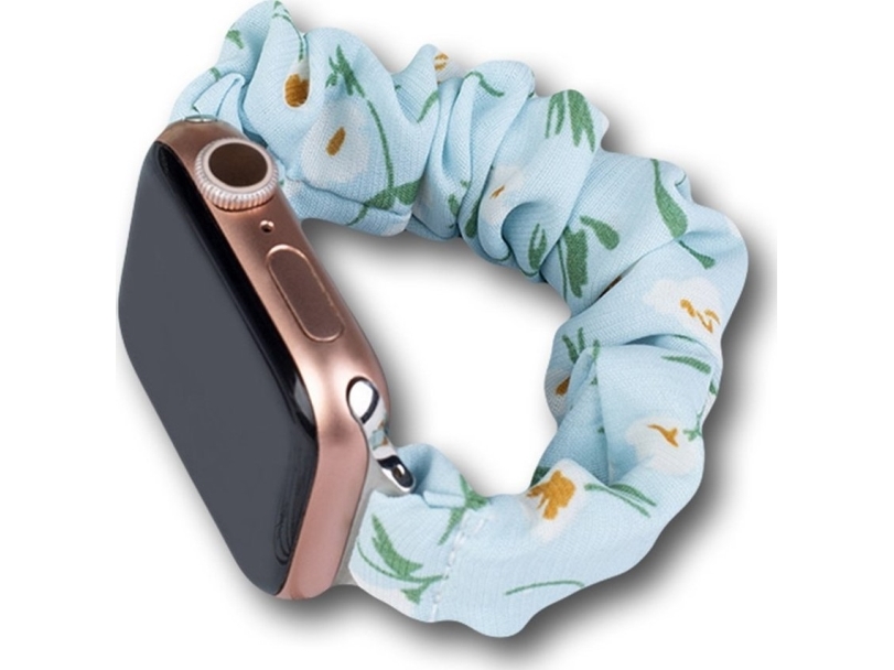 Hurtel Materiale-Rem Til Watch 7 / 6 / 5 / 4 / 3 / 2 / Se (45 / 44 / 42 Mm) Blå Silikonebånd