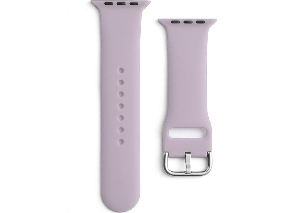 Hurtel Silikone Rem Aps Silikone Rem Til Watch 8 / 7 / 6 / 5 / 4 / 3 / 2 / Se (41 / 40 / 38Mm) Ur Armbånd Rem Lilla