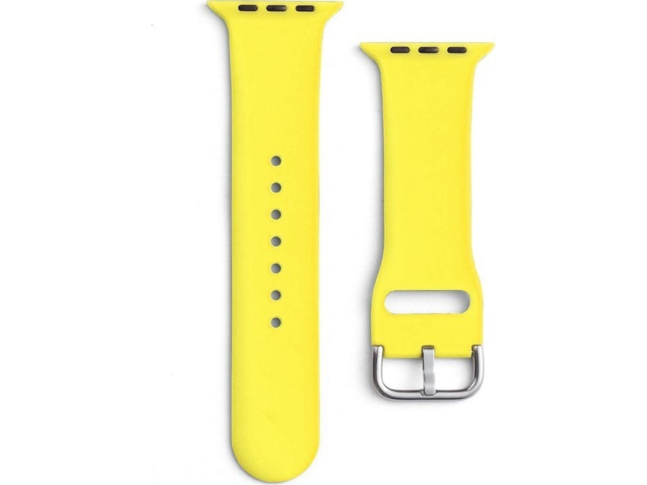 Hurtel Silikonerem Til Watch 8/7/6/5/4/3/2/Se (41/40/38 Mm) Gul
