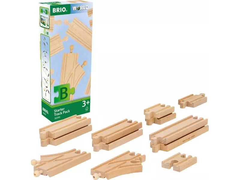 BRIO 36099 Startpaket med spår | Leksaker - Radiostyrda leksaker - Bilbanor | GameStuff