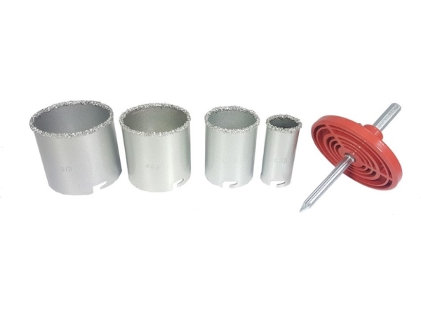 Tungsten Hole Saws 4 Pieces/Mar-Pol