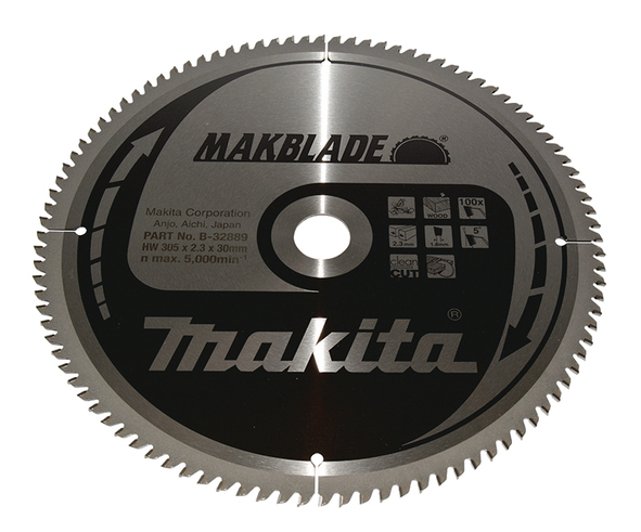 Makita Sägeblatt 305X30x100z Makblade Wood