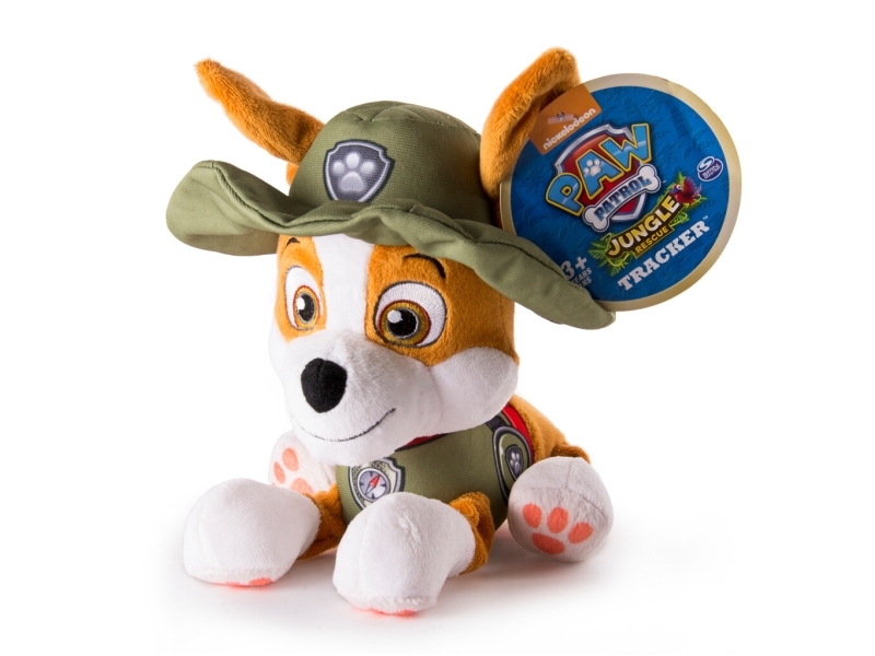 Gund Paw Patrol Tracker Plüschtier, Offizielles Spielzeug, Angelehnt An Die Beliebte Serie, 15,2Cm Großes Stofftier Für Kinder, Spielzeug-Hund, 1 Jah