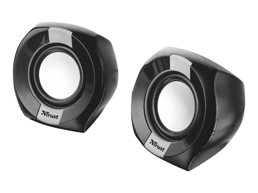 Trust Polo - Højttalere - 2.0-Kanal - Usb - 4 Watt (Total) - Sortieren