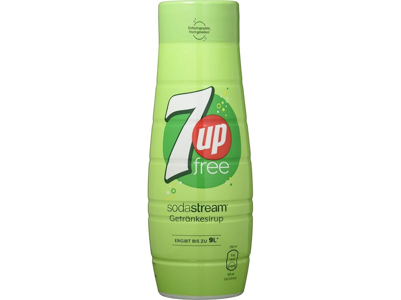 SodaStream 7UP, Citron, 440 ml, Klämflaska, CE, 2 kcal, 0,5 kJ | Köksapparater - Juice, is och vatten - Sodastream | GameStuff