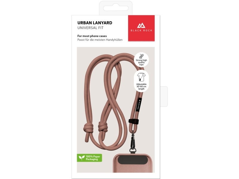 Black Rock Universal Lanyard Smartphone-Kæde Universal Universal Brun 9200Udl06