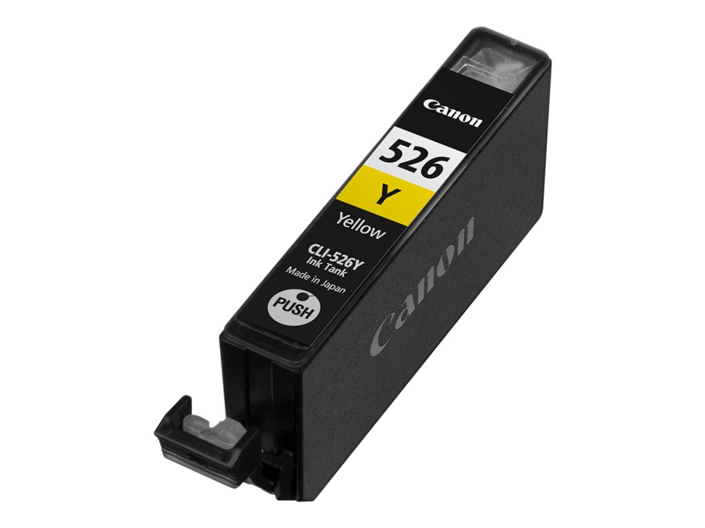 Canon Cli-526Y - 9 Ml - Gul - Original - Blækbeholder - For Pixma Ip4950, Ix6550, Mg5250, Mg5350, Mg6150, Mg6250, Mg8150, Mg8250, Mx715, Mx885, Mx895