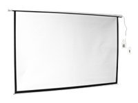 Art Em-120 - Projektionsskærm - Loftsmonterbar, Vægmonterbar - Motoriseret - 120" (305 Cm) - 16:9 - Matte White
