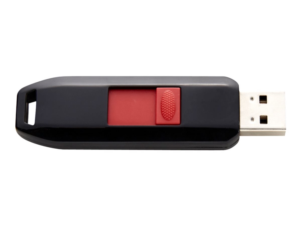 Intenso Business Line - Usb Flashdrive - 8 Gb - Usb 2.0 - Sort, Rød