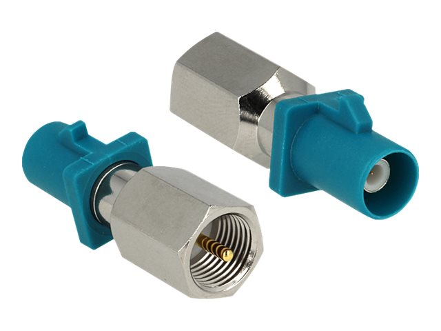 Delock - Rf Adapter - Fme Han Til Fakra Z-Stikforbindelse Han - Vandblå