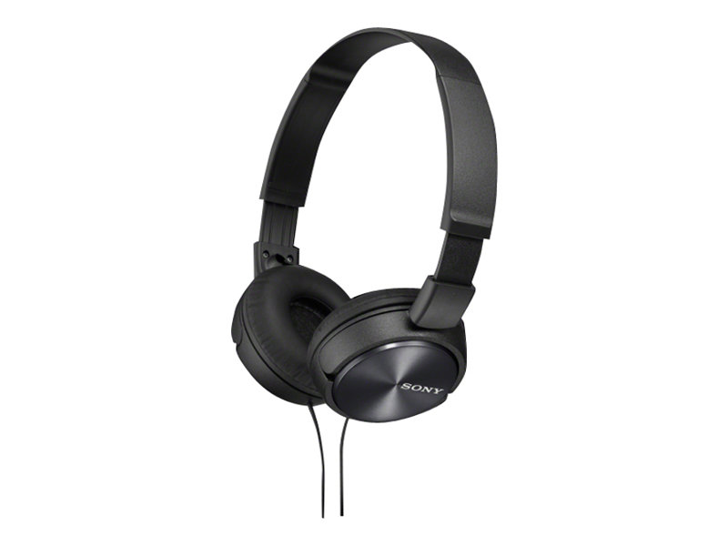 Sony MDR-ZX310AP - ZX Series - hörlurar med mikrofon - fullstorlek - kabelansluten - 3,5 mm kontakt - svart | TV, Ljud & Bild - Hörlurar & Mikrofoner | GameStuff