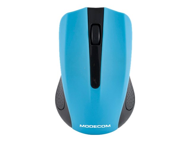 Modecom Mc-Wm9, Beidhändig, Optisch, Rf Wireless, 1200 Dpi, Schwarz, Blau