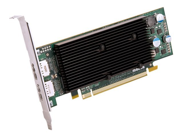 Matrox M9128 Lp - Grafikkort - M9128 - 1 Gb Ddr2 - Pcie X16 Lavprofil - 2 X Displayport