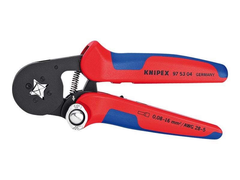 KNIPEX Self-Adjusting Crimping Pliers - Krimpudstyr - 18 cm