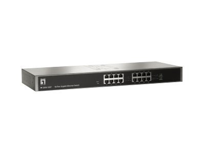 Levelone Gsw-1657 - Switch - 16 X 10/100/1000 - Desktop
