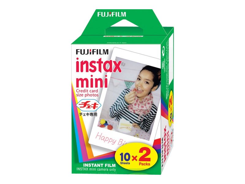 Fujifilm Instax Mini - Färgfilm för snabbframkallning - ISO 800 - 10 exponeringar - | Foto och video - Foto- & videotillbehör - Övriga | GameStuff