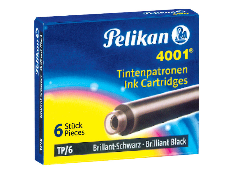 Pelikan 4001 TP/6 - Bläckptron - kungsblå - 0.8 ml (paket om 6) - för Pelikano P481 R480 Junior P67 | Skrivredskap - Kulspetspennor & Reservoarpennor - Rullpennor | GameStuff