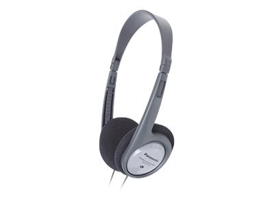 Panasonic Rp-Ht090, Kabelgebunden, 16 - 22000 Hz, Musik, 60 G, Kopfhörer, Schwarz, Grau