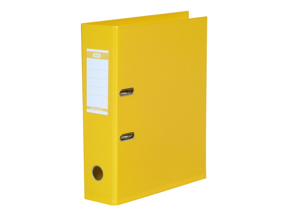 Produktfoto för Brevmapp Elba Strong-line, A4, 8 cm, gul