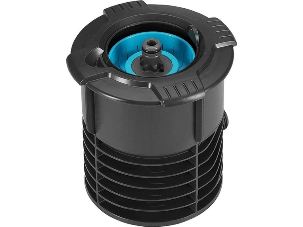 Gardena 8266-20, Krananslutning, 3/4, Hankoppling, Svart, Blå | Trädgården - Bevattning av trädgårdar - Vattenspridare | GameStuff