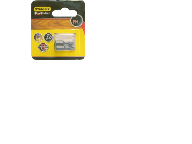 Stanley skruvmejselbitar Ph3x25mm 2st - STA62022