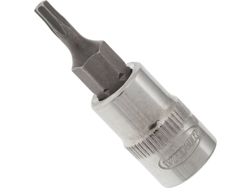 Vigor V2442n, 1 Stk, Torx, 1/4", T10, 1/4", 38 Mm