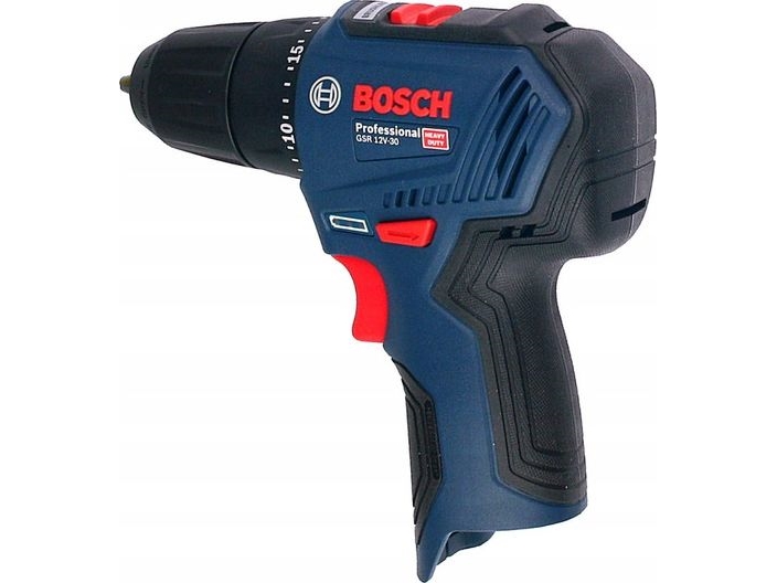 BOSCH skruvdragare 12V GSR 12V-30 SOLO, 30/17 Nm BL - SOLO