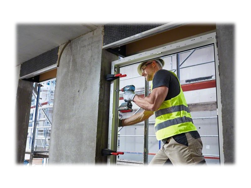 Bosch Dynamic Series GDX 18 V-200 C Professional - Mutterdragare - sladdlös - 1/4-tums insexhylsa, 1/2-tums utvändig fyrkant - 200 N·m - SOLO