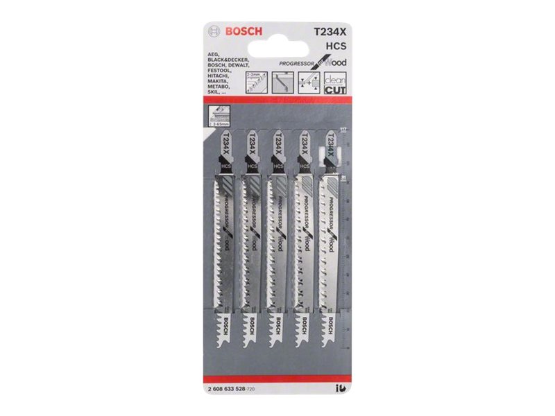 Bosch STIKSAVKLINGE T 234 X PRO 5 st