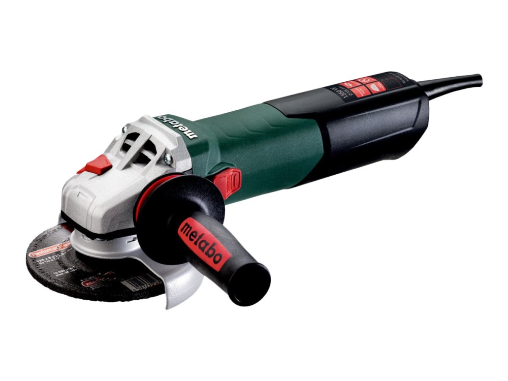 Metabo We 15-125 Quick - Vinkelkværn - 1550 W - 3.5 N·M - 125 Mm