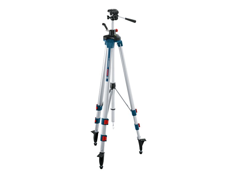 BOSCH bærbar trefod - stativ i aluminium, 97,5-250 cm, 1/4"