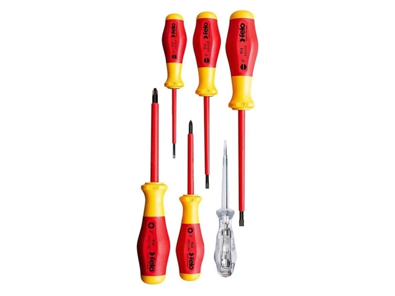 FELO ruuvimeisselit - VDE [7 kpl]