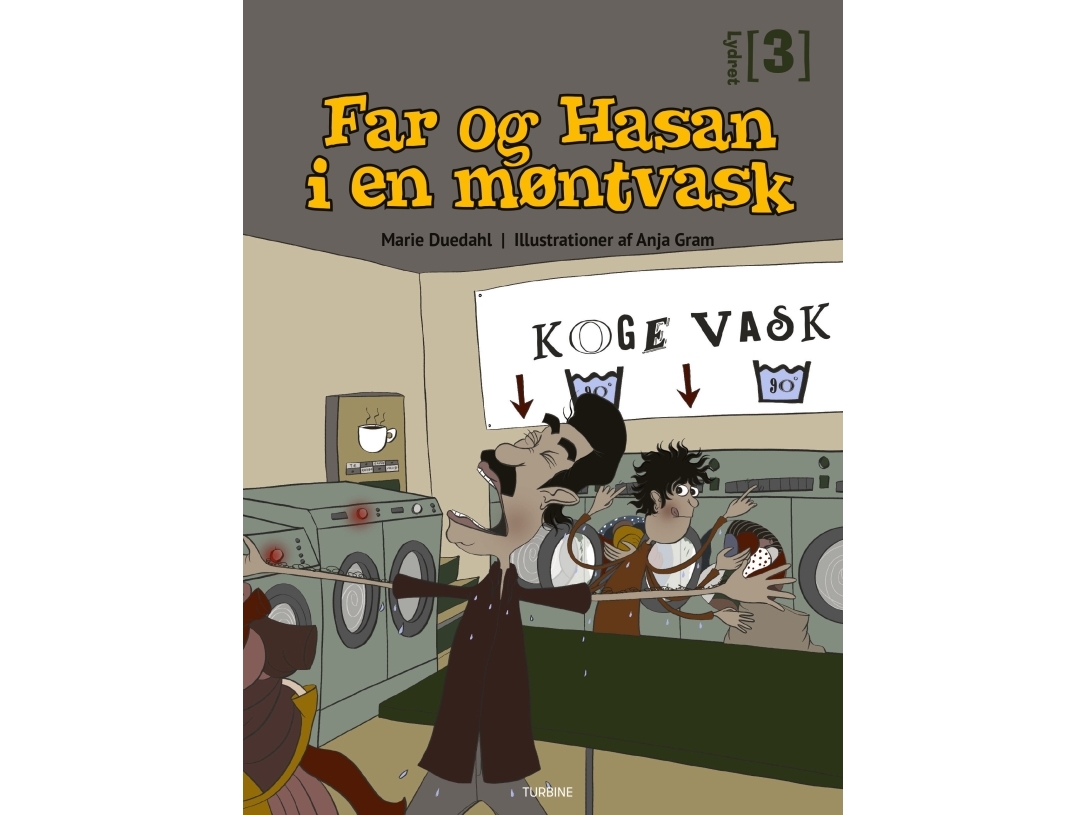 Far Og Hasan I En Møntvask | Marie Duedahl