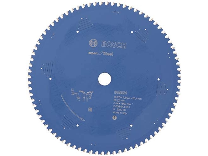 Bosch RUNDSAVKLINGE EXP STEEL 305X25,4MM 80T