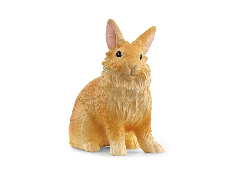 Schleich Farm World Löwenkopfkaninchen, 3 Jahr(E), Farm, Farm Animals / Farm Toys, Gelb, Kunststoff