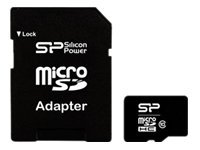 Silicon Power - Flashhukommelseskort (Microsdhc Til Sd Adapter Inkluderet) - 16 Gb - Class 10 - Microsdhc
