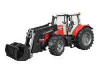 Bruder Massey Ferguson 7624 Tractor With Frontloader Toy