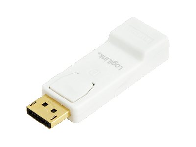 Logilink - Videoadapter - Displayport-Stecker Auf Hdmi-Buchse - Weiß