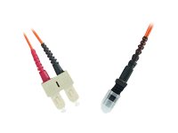 Microconnect - Netzwerkkabel - Mt-Rj/Pc Multimode (Stecker) Auf Sc/Pc Multimode (Stecker) - 1 M. - Glasfaser - 62,5 / 125 My - Om1