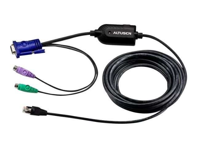 ATEN KA7920 PS/2 KVM Adapter Cable (CPU Module) - Tangentbords-/video-/muskabel - PS/2, HD-15 (VGA) (hane) till RJ-45 (hane) | Datortillbehör - KVM & Switchar - Tillbehör | GameStuff