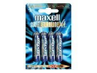 Maxell Super Alkaline XL LR06 XL - Batteri 4 x AA-typ - alkaliskt | EL Artiklar - Batteri - Knappcell batteri | GameStuff