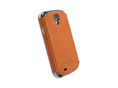 Krusell Flipcover Kiruna - Skydd för mobiltelefon - genuint läder - kamel - för Samsung Galaxy S4 | Tele & GPS - Mobil tillbehör - Skydd & Väskor | GameStuff