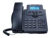 Audiocodes 405, Ip-Telefon, Schwarz, Kabelgebundenes Mobilteil, Sip-Info, 2 Zeilen, Tasten