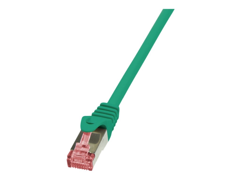 Logilink Primeline - Patchkabel - Rj-45 (Han) Til Rj-45 (Han) - 1.5 M - Sftp, Pimf - Cat 6 - Halogenfri, Formet, Knastfri - Gul