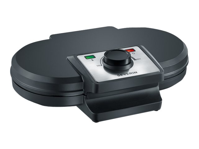 SEVERIN WA 2106 - Våffeljärn - 1.2 kW - svart | Köksapparater - Bröd & Rostat bröd - Våffeljärn | GameStuff