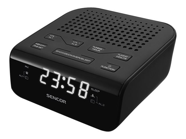 Sencor Src 136 B - Clock-Radio - Sort