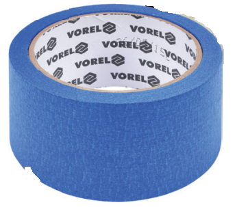 Vorel Selbstklebendes Papier-Abdeckband 30Mm/25M Blau - 75120